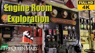 Engine Room Exploration! - RMS Queen Mary