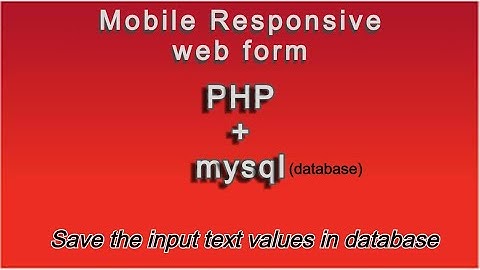 PHP connect with mysql || how to create phpmyadmin database || bootstrap ||