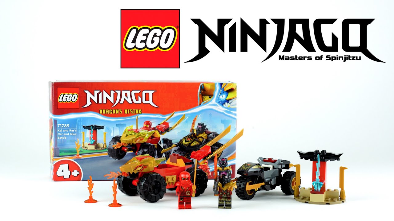 Kai and Ras's Car and Bike Battle 71789, NINJAGO®