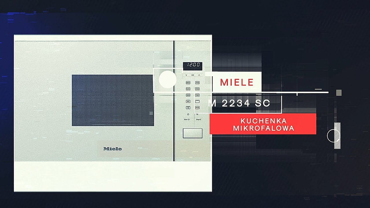Kuchenka Mikrofalowa Miele M 2234 Sc Youtube