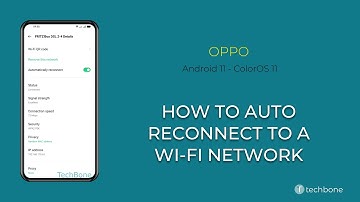 How to Auto reconnect to a Wi-Fi network - Oppo [Android 11 - ColorOS 11]