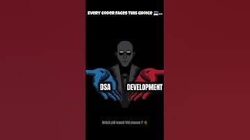 what would you choose? 💊 #memes #coding #funny #dsa #webdevelopment #python #htmlcss #java #song