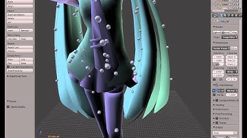 Hatsune Miku Caramelldansen Blender