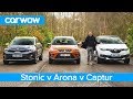 Kia Stonic vs SEAT Arona vs Renault Captur 2019 - See which is the best small SUV