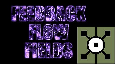 TouchDesigner Beginner Tutorial: Feedback Flowfield 