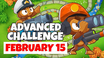 BTD6 Advanced Challenge | Game Knowledge Test | February 15, 2022