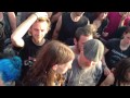 Graspop 2013 - Horse POV Crowdsurfing - In Flames