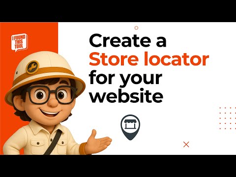 Add a Map with location markers to your Website | No Google Map API key needed | StoreLocator.site