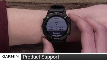 Support: Customizing fēnix® 6 Data Fields