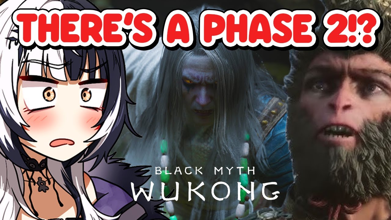 Shiori Reacts to Black Myth Wukong Boss: 𝐖𝐡𝐢𝐭𝐞𝐜𝐥𝐚𝐝 𝐍𝐨𝐛𝐥𝐞 【Hololive EN】