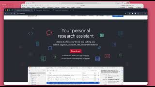 Using Zotero citation manager: installing, citing, and changing reference styles