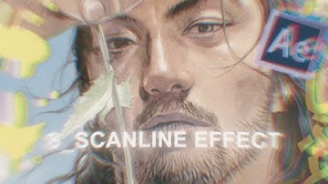 Scanline Slide Effect Tutorial | After Effects