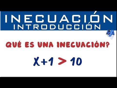 Video: ¿Es inecuación o desigualdad?