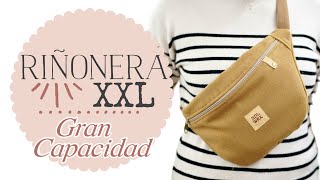 Riñonera XXL / Bolsa Cruzada de Gran Capacidad y Cómoda - Tutorial Paso a Paso