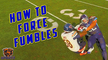 HOW TO FORCE FUMBLES IN MADDEN 19 | HOW TO STRIP THE BALL! 👍