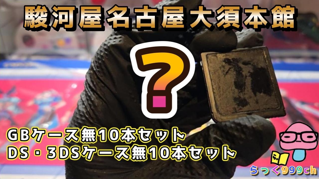 3dsソフト　箱無し ラベル無しDSソフトはまさかのあのソフトだった！駿河屋名古屋大須本館