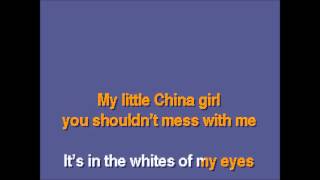 David Bowie - China Girl (Giannis Stamatakis karaoke cover) chords