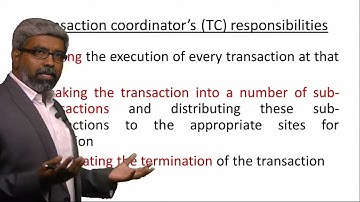 Transactions in Distributed Database