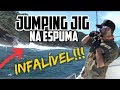 PESCARIA de COSTEIRA - JUMPING JIG na ESPUMA - DICAS e TÉCNICAS para PESCA | MAR