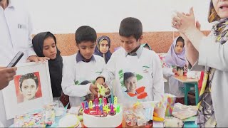 افتتاح مدرسه‌ای به یاد پارسا و درسا قندچی، در روستایی از توابع شهرستان خاش