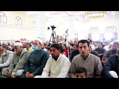 افتتاح مسجد قرية 2 بنجر لكل سؤال جايزة اهالى27 البنجر