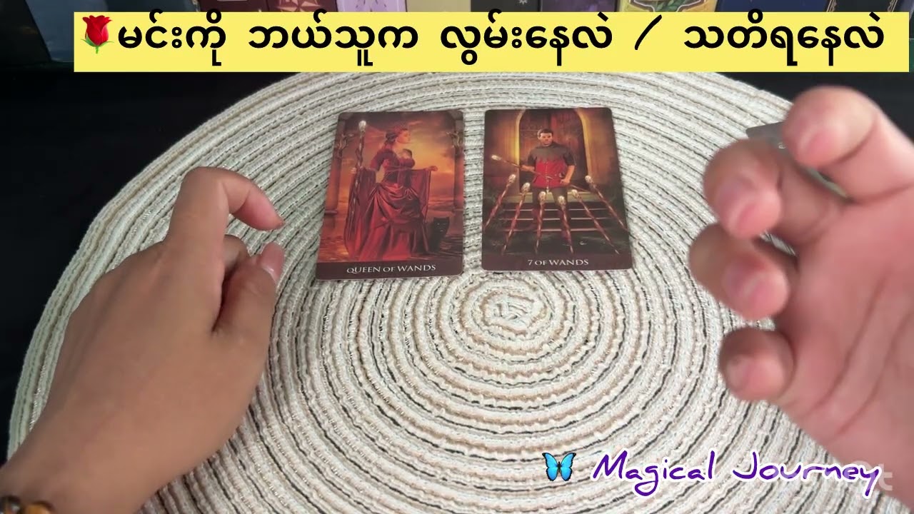 🌹မင်းကို ဘယ်သူက လွမ်းနေလဲ / သတ်ိရနေလဲ (collective tarot reading 🦋🪄✨) 