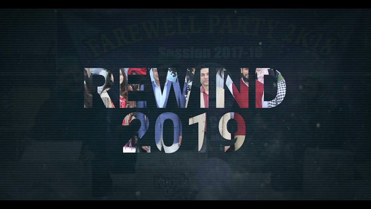MS Dept Rewind 2019 - YouTube