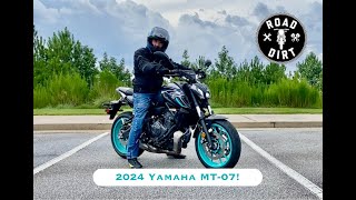 2024 Yamaha Mt - 07 Ride & Review Resimi