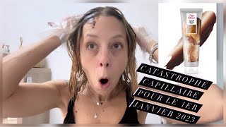 On Débute Bien Lannée 2023 Wella Color Fresh Mask