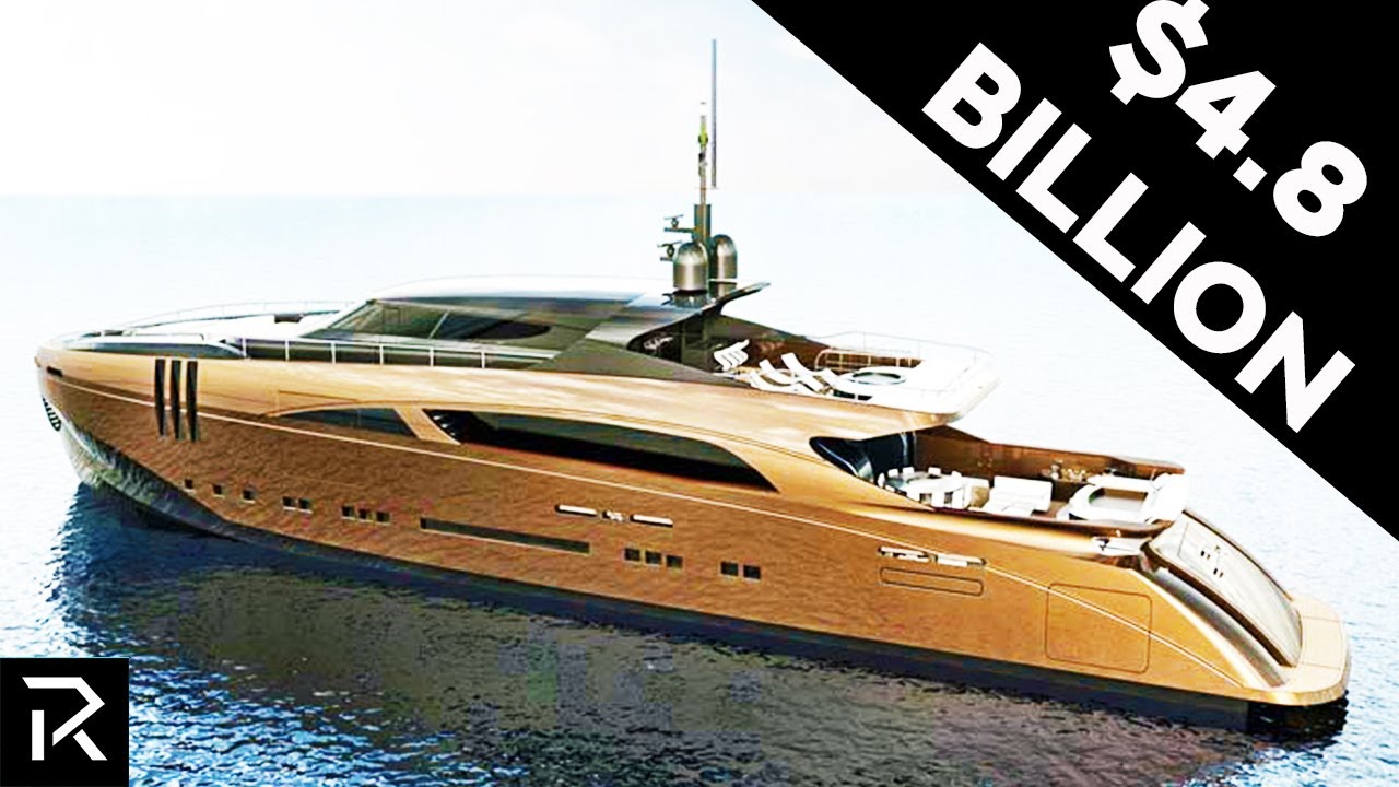 This Yacht Made Of Gold Is The Most Expensive In The World #shorts