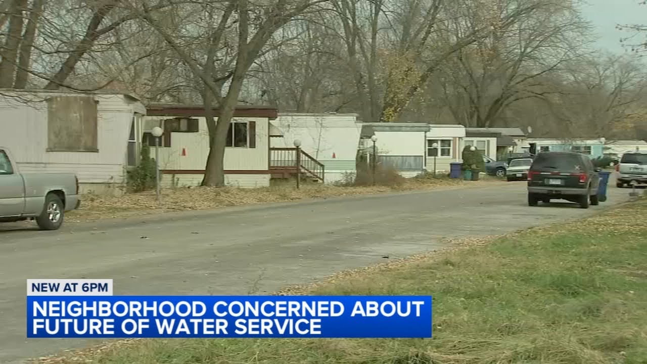 Suburban mobile home park residents concerned over water service
