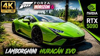 Forza Horizon 6 Lamborghini Huracán EVO Gameplay | RTX 5090 ULTRA Realistic Graphics 4K 60FPS HDR