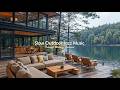 Slow Outdoor Jazz Music For Unwind | Refreshing Nature Ambience With Placid Jazz To Read &amp; Work