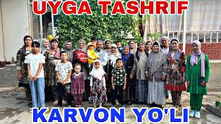 UYGA TASHRIF | MARHAMAT TUMANI | KARVON YO’LI KO’CHASI!