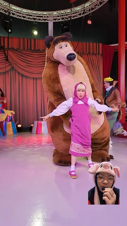 Beruang gendong marsha๐ป๐ง๐ป #shortvideos #bear #marsha