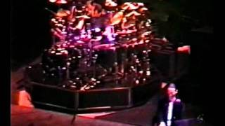 Rush performing "xanadu" + "yyz" neil's drum solo during the presto
tour @ maple leaf gardens, toronto, canada on may 17, 1990