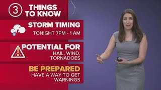 Cleveland Weather: Tracking Tuesday evening's severe threat