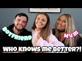 WHO KNOWS ME BETTER? | BOYFRIEND VS MUM