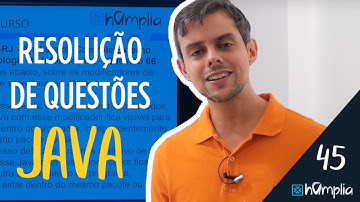 TCE-RJ 2019 - Resolução de Questão de JAVA | Vídeo 45 de 100