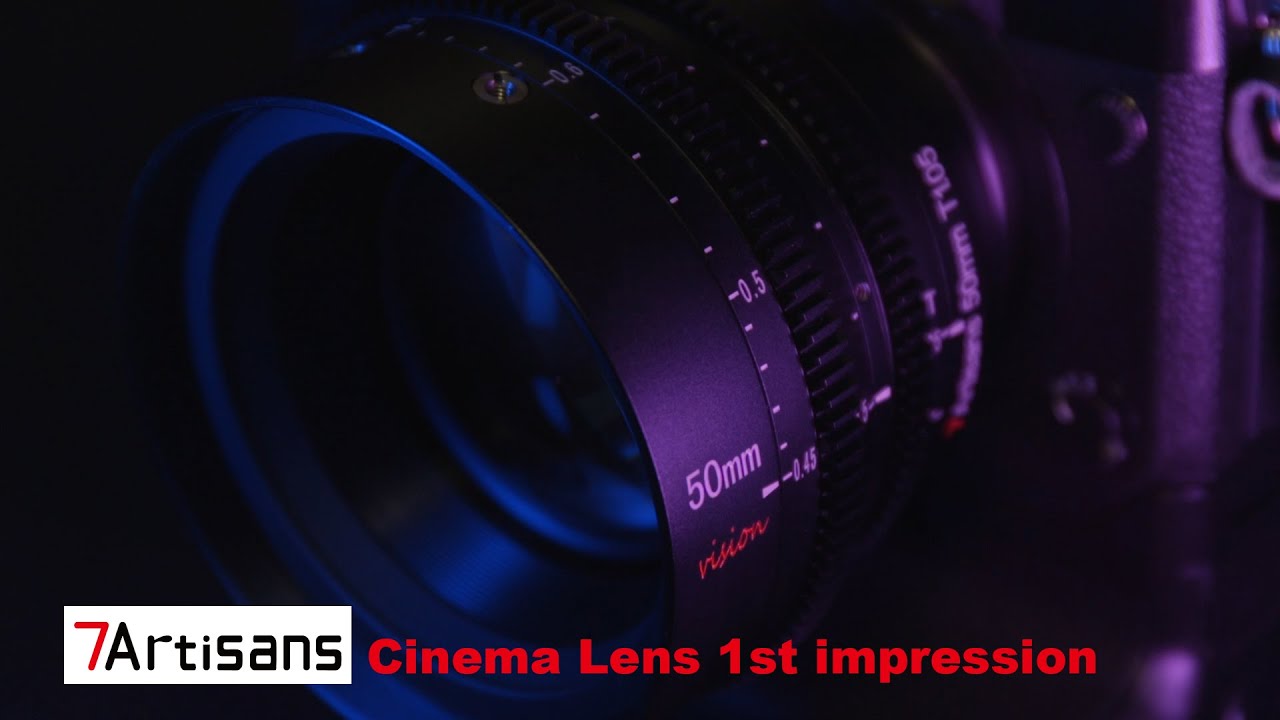 7Artisans 50mm T1.05 vision - Cinema lens