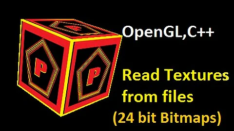 Reading 2D Textures from Bitmap Images (C++ , OpenGL) | OpenGL texture mapping