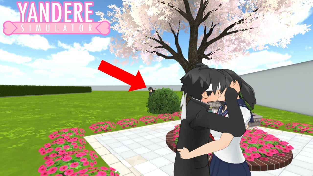 Ayano Trompe Senpai Avec Budo Yandere Simulator Défis Pose Mod 5