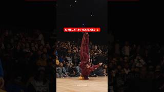 Bboy K-Mel at 44 years old stuck that freeze like he is still 20 at #lord softhefloor! 🤯 #bboy