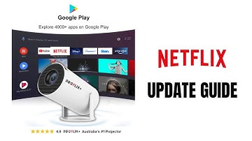 How to Update Netflix on Your Proflix™ Spotlight HD Projector | Step-by-Step Guide