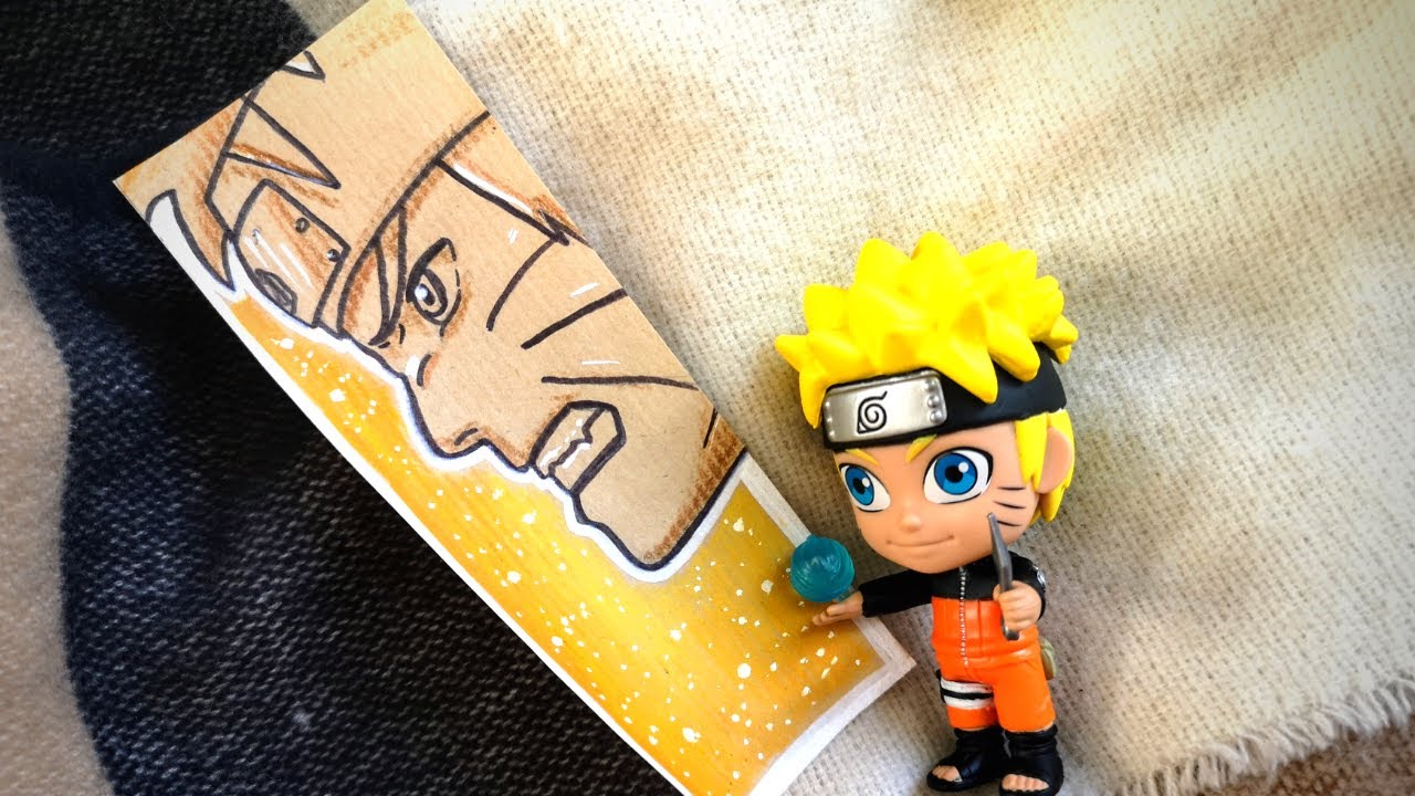 DIY Faire un marque-page Naruto personnalisé 