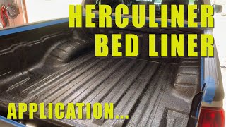 Nissan Frontier Herculiner Bed Coating Application