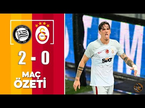 Galatasaray Sturm Graz Maç Özeti Galatasaray Hazırlık Maçı Özeti