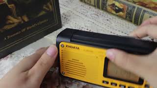 XHDATA D-608WB Alarm function
Long press the flashlight key to activate sound and light alarms.
Alarm function activated with strong acoustic and visual signals.
πhttps://xhdata.com.cn/
#xhdata #sql #radio #rΓ‘dio #radiofrequency #automobile #retro #outdoors #alarm #fm #swl #shortwave #video #shorts XHDATA D-608WB Alarm function