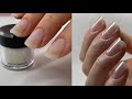 EASY DIY Glazed Donut Nails 😍 Nails With Chrome Powder