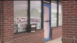 Police investigating after gun store is broken into in Youngstown